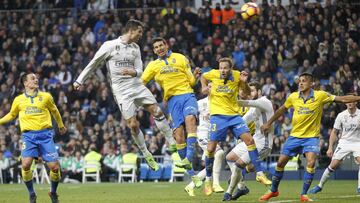 Este fue el segundo de Cristiano ante Las Palmas.