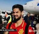 Isco, sobre el cuchillo: "No me enteré de nada, yo no lo vi..."