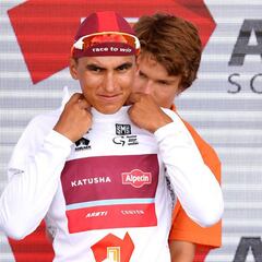 Esteban Chaves termina segundo y Restrepo, mejor joven