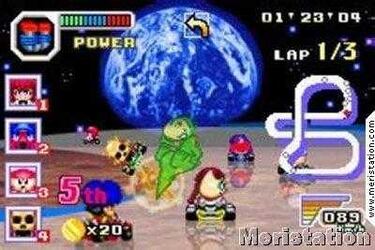 Konami Krazy Racers (Nintendo GameBoy)