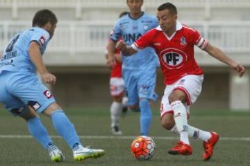 El lateral izquierdo fue la única figura rescatable del descendido Unión La Calera y ahora defenderá a Palestino.