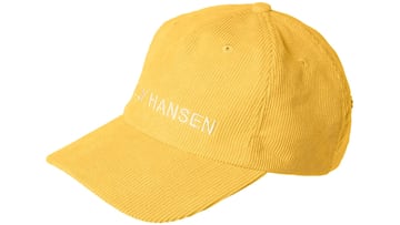 Gorra de pana de Helly Hansen de color amarillo en Amazon