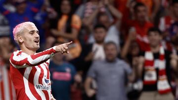 Griezmann, en el Atlético-Cádiz.