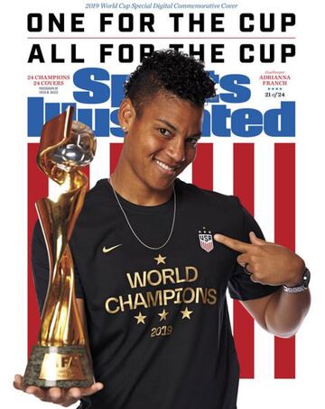 The United States women's national team, achieved its fourth World Cup title in France against the Netherlands to become back-to-back champions.