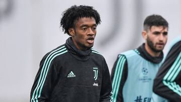 Juan Guillermo Cuadrado sería duda ante el Atalanta