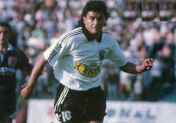 Marco Antonio Etcheverry jugó en Colo Colo entre 1993-95. Marcó 13 goles en el 'Cacique'.