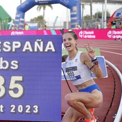 Marta Serrano, oro de doble esperanza: récord hacia Budapest