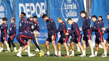 El Deportivo tendrá varias novedades respecto al duelo de ida con el Almería.