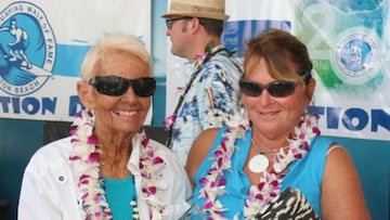 O'Donnell with friend on Induction Day 2014