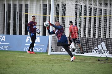 Los dirigidos por Reinaldo Rueda continúan preparando el juego ante Honduras y tuvieron su segundo día de entrenamientos en Barranquilla.