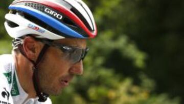 Purito Rodríguez durante la etapa 11.