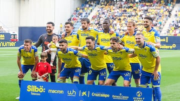 Once del Cádiz CF para medirse al Elche.