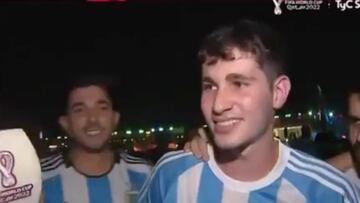 Kylian Mbappé fue victima junto a su selección Francia de insultos dentro de la letra de este cántico argentino.