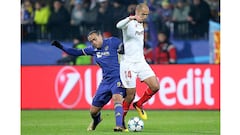Maribor-Sevilla en imágenes