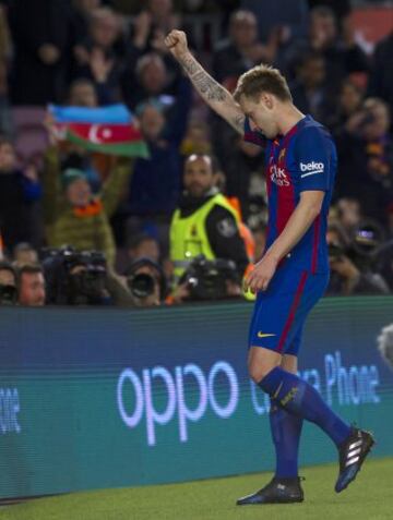Rakitic anotó el 6-1 definitivo.