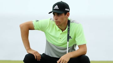 El chileno realizó una mala ronda en República Dominicana y no jugará el fin de semana.