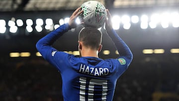 El jugador del Chelsea, Eden Hazard, cre&oacute; al futbolista perfecto a partir de otros compa&ntilde;eros.