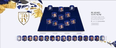 TOTY en FUT FIFA 21: todos los jugadores nominados al Equipo del Año