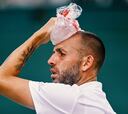 El calor sofocante, protagonista de las jornadas de Wimbledon