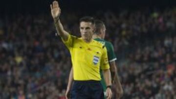 Del Cerro Grandes pitará el Levante-Deportivo Coruña.