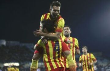 Cesc Fábregas durante el partido de la decimoséptima jornada de la liga en Primera División que se disputa esta tarde en el Coliseo Alfonso Pérez.