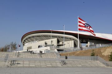 The Wanda Metropolitano is still being worked on...