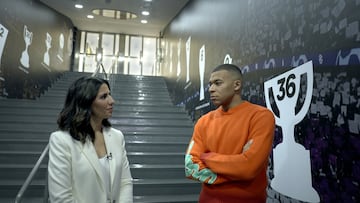 Ana Pastor y Mbappé.