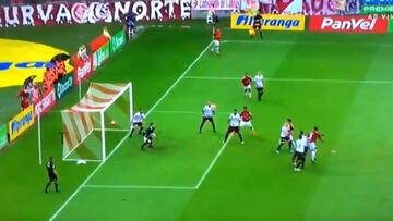 El gol de Paolo Guerrero en su debut con Inter de Porto Alegre