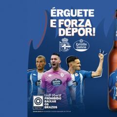 Un millón de cervezas para apoyar al Deportivo en el playoff