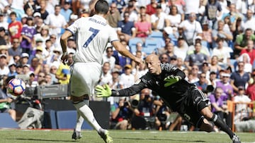 Cristiano Ronaldo lleva 38 días sin marcar en el Bernabéu