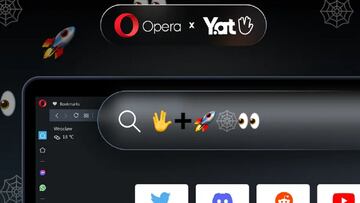 Opera te permitirá buscar webs solo con emojis