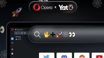 Opera te permitir¨¢ buscar webs solo con emojis