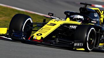 Daniel Ricciardo (Renault RS19, Mundial de F1 2019). 