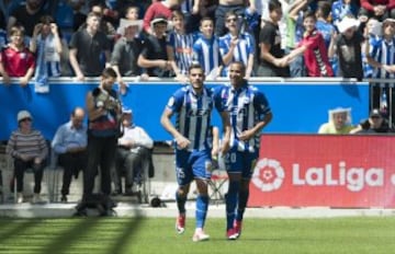 Theo Hernández opens his account in LaLiga - against Athletic Club, 7th May 2017