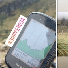 Carapaz celebra un año de su Giro a 4.000 metros de altitud