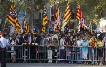 El Barça participa en la Diada