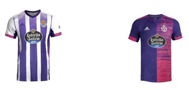 El violeta vuelve a la nueva equipación del Real Valladolid