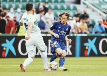 Pedro Bigas y Luka Modric.