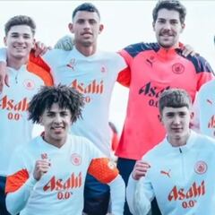 Alex Alcalá entrenó con el primer equipo del Manchester City