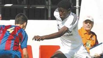Samu. Un nueve con potencia