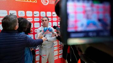 Sergio Scariolo, seleccionador nacional en Guadalajara.