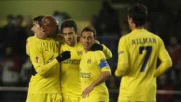 <b>DEMOLEDORES. </b>Los futbolistas del Villarreal están en un gran momento de forma.