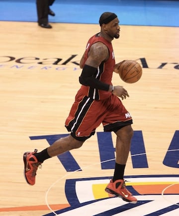 Las zapatillas de LeBron en las otras NBA Finals