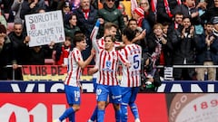 Las mejores imágenes del triunfo del Atlético de Madrid ante el Mallorca
