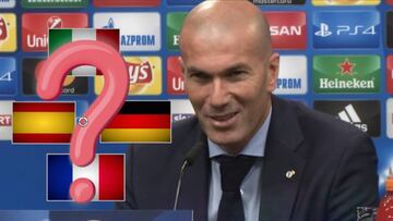 Confusión de Zidane con los idiomas que desató risas entre los periodistas