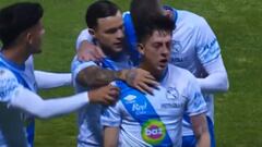 Nuevo citado a la Roja celebró su llamado con este gol: ¡a lo '9'!