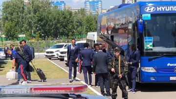 Con el ánimo de la hinchada Colombia llega a Saransk