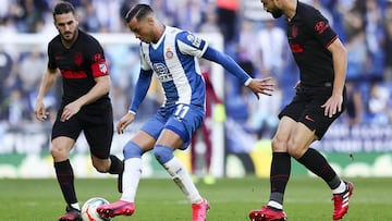 01/03/20 PARTIDO PRIMERA DIVISION
 ESPANYOL - ATLETICO DE MADRID
 
 KOKE RAUL DE TOMAS FELIPE