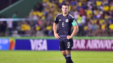 Eugenio Pizzuto durante un partido de la Selecci&oacute;n Mexicana Sub 17