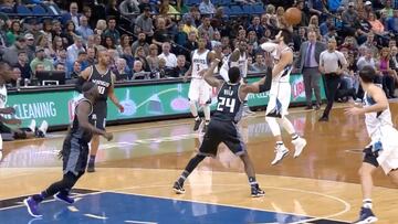 El recreo de Ricky Rubio: las diez mejores asistencias NBA con su sello particular de 'playmaker'